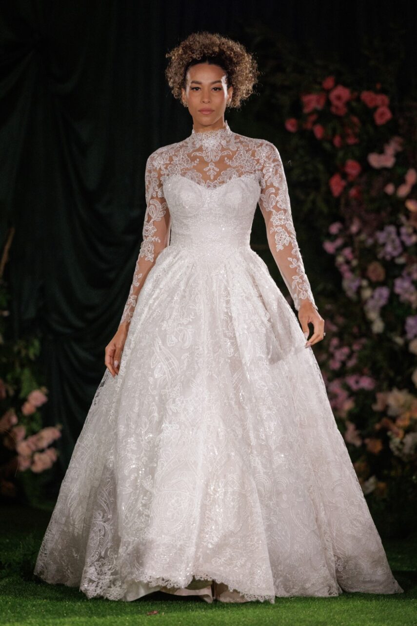 Hayley Paige bridal gown, style HP62637 — She Who Hung the Moon