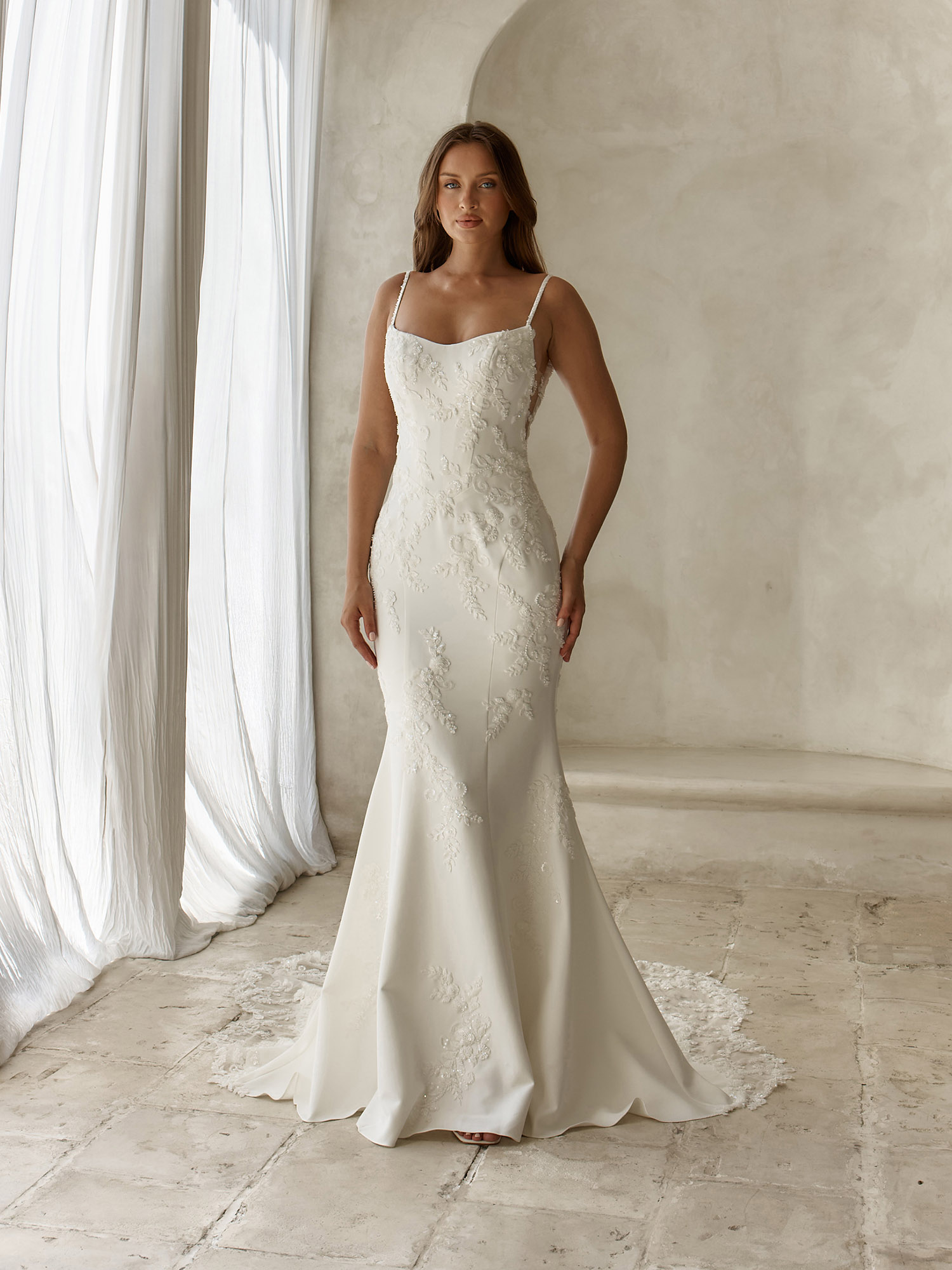 Serene bridal gown, style SR2601 — Ames