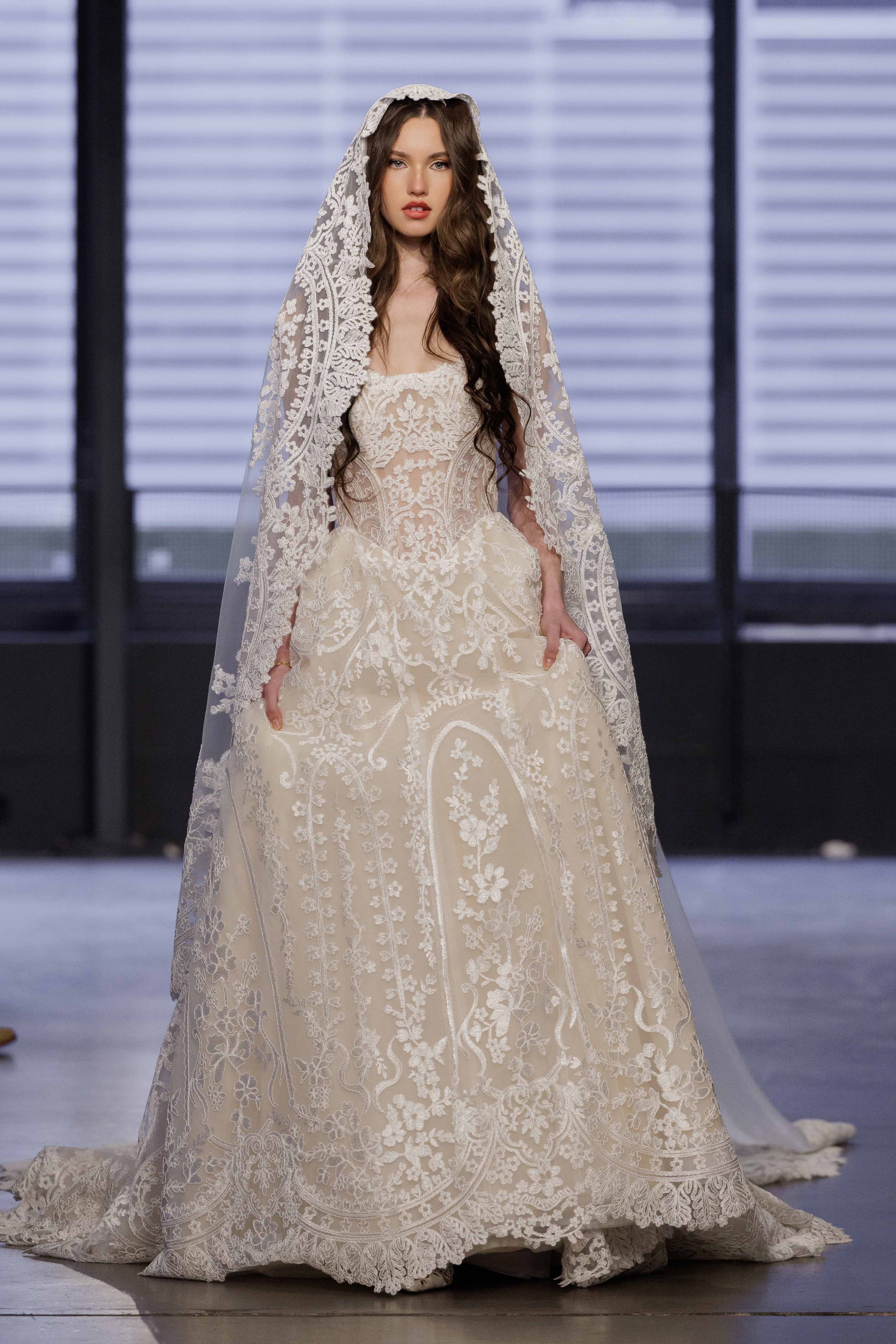 Hayley Paige bridal gown, style HP62670LN — Fair Rosa Mundi